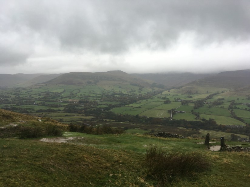 Walk, Derbyshire, walking, hiking, walking for wellbeing, wellbeing, mental health, rain, rainy day, weather, friends, Belper, aromatherapy, massage, health, dogs, dog walking, Mam Tor, Peak District 